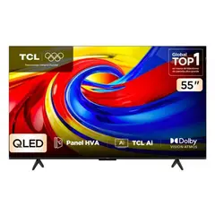 TCL - Televisor 55´´ Premium QLED 4K UHD Google TV 55P7L - Modelo Nuevo
