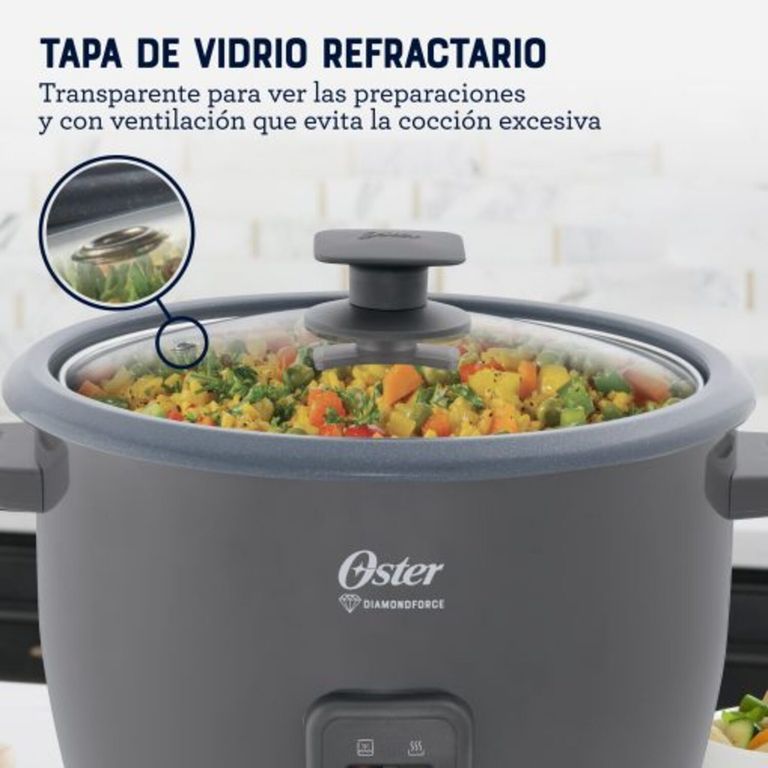 Olla Arrocera 1.8L Antiadherente DiamondForce CKSTRCB10DFSKE