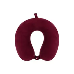 ARLIN TEXTIL - Cojín Collarín Microfibra Damasco Guinda Arlin