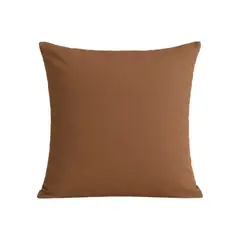 ARLIN TEXTIL - Cojín Decorativo Algodón Confort / Marrón Arlin 45 X 45