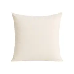 ARLIN TEXTIL - Cojín Decorativo Algodón Confort / Crema Arlin 45 X 45