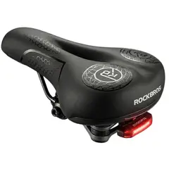 GENERICO - ASIENTO de BICICLETA CON LUZ ROCKBROS SUEVO Y COMODO