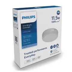 PHILIPS - Panel LED Circular Para Adosar 11.5W Luz Fría o Blanca