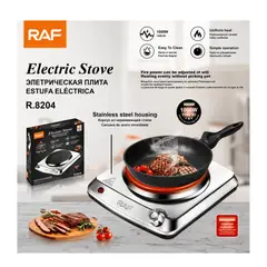 OEM - Cocina Eléctrica Portátil RAF R.8204 Control De Temperatura Y Protección Contra Sobrecalentamiento