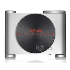 OEM - Cocina Eléctrica Portátil RAF R.8071 1000W Con Control De Temperatura Y Calentamiento Uniforme