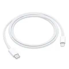 APPLE - Cable lightning a Tipo-C 1m 20W, TBE, blanco