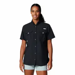 COLUMBIA - Blusa Mujer Pfg Bahama II Negra