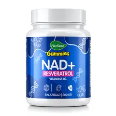 FITOSANA - Gomitas Nad+ Resveratrol con Vitamina B3 - 200 G