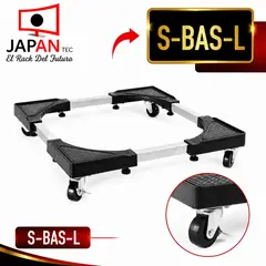 JAPANTEC EL RACK DEL FUTURO - Soporte TV S-BAS-L JAPANTEC para TV de 32 a 75 Pulgadas
