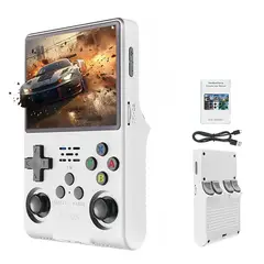 GENERICO - Consola Retro R36s 2026 de 64GB ArkOS ORIGINAL Blanco