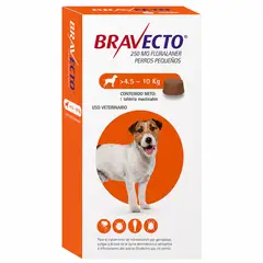 BRAVECTO - Antipulgas para perros de 4.5 - 10