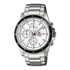 EDIFICE - RELOJ PARA HOMBRE CASIO EFR-526 CRONÓGRAFO COLOR PLATEADO EDI-OG-10
