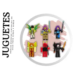 GENERICO - Paquete de juguetes articulados de Roblox colección de 6 figuras