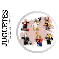 GENERICO - Paquete de juguetes articulados de Roblox 6 figuras