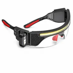 GENERICO - Lámpara Frontal Recargable Con Sensor Integrada En Gafas Led