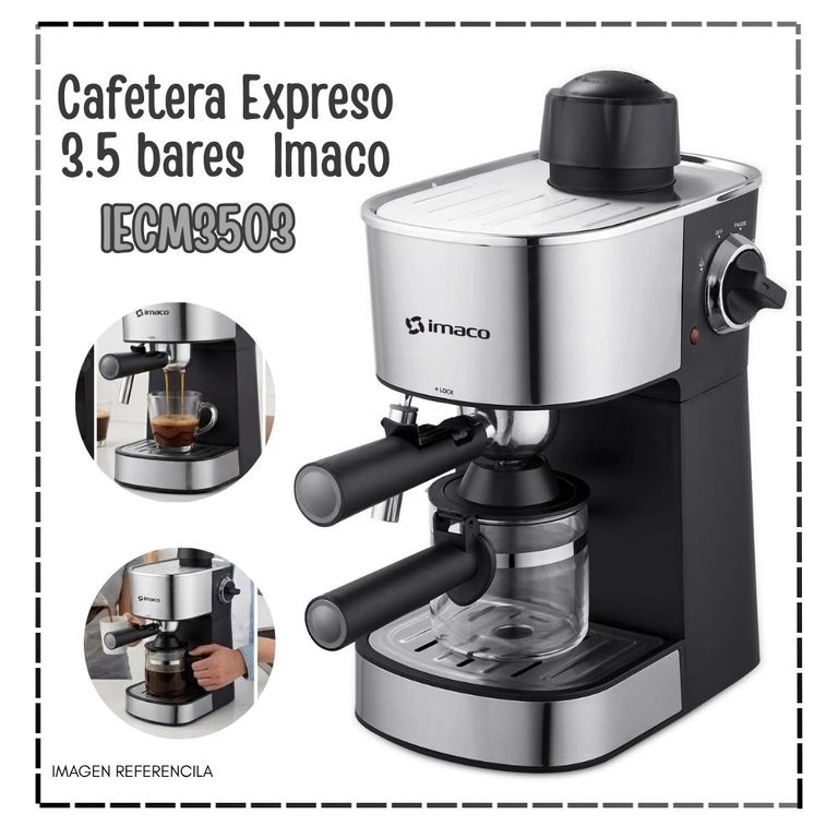 Cafetera Espresso y Capuccino 3.5 bares IECM3503