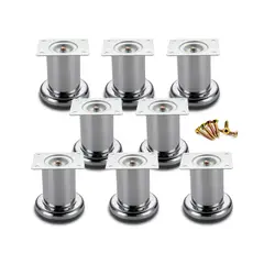 REPOSAR EL DESCANSO IDEAL - Patas para muebles / sofá Pack x8 und Tornillos en Regalo