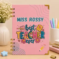 M MATIX SHOP - Matix - Regalos Personalizados Dia del Maestro - Libreta Personalizada - Maestra de Ingles