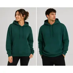 GENERICO - POLERA BASICA CON CAPUCHA UNISEX