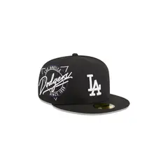 New Era - Gorra 59Fifty MLB Los Angeles Dodgers Neon Negro