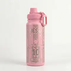 LITTLE BRU ACCESORIOS EXCLUSIVOS - Termo Tomatodo Messi Personalizado 700 Ml Rosa