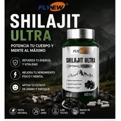 FLY - SHILAJIT ULTRA ENERGÍA, FUERZA Y VITALIDAD MASCULINA AL MAXIMO