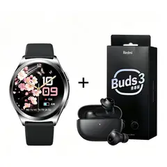 XIAOMI - Auriculares Redmi Buds 3 lite y reloj inteligente para la salud y el fitness femenino.