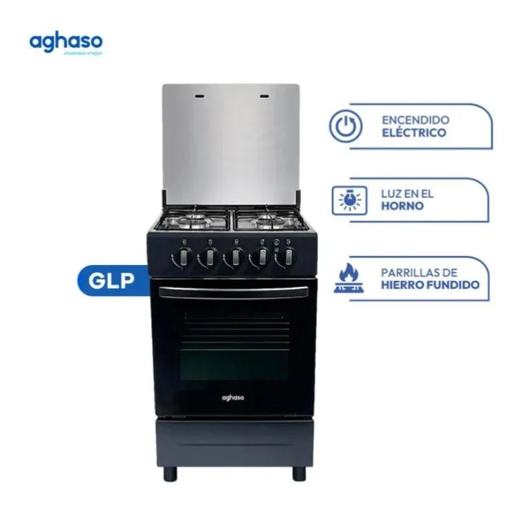 Cocina de pie 4 Hornillas con horno Vital GLP