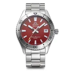 ORIENT - Reloj Sports Mako Automático Hombre Dial Rojo 40mm Acero RA-AC0Q09R30B