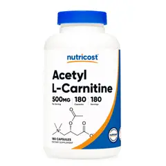 Nutricost - Acetyl L-Carnitine Capsules 180 Capsules