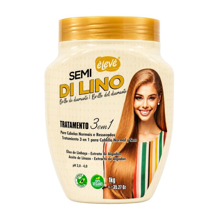 Tratamiento De Semi Di Lino 3 en 1 De 1 Kg - ELEVE