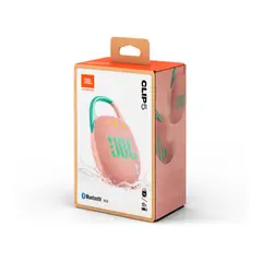JBL - CLIP 5 Parlante Rosado Portatil Acuatico IP67 Extra Bass