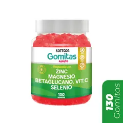GENERICO - Zinc con Magnesio en Gomitas SOTTCOR para Adultos 130 Gomitas