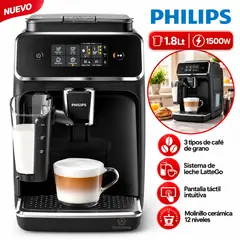 PHILIPS - Cafetera Expresso Lattego EP2231-42