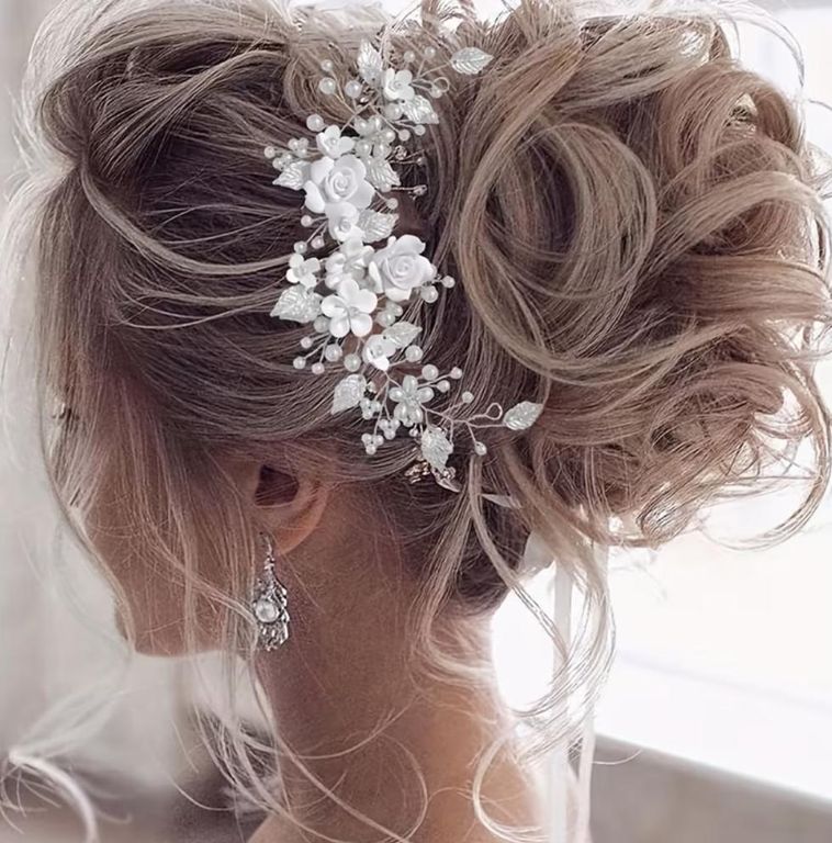 ACCESORIO TOCADO NOVIA PEINETA NOVIA