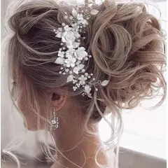 ARELYS - ACCESORIO TOCADO NOVIA PEINETA NOVIA