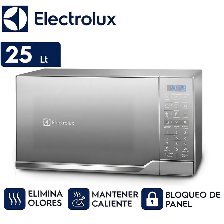 Horno Microondas 25 Litros EMDO25S2GSRUG