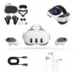 Meta - Gafas de Realidad Virtual Quest 3 512GB Pack XR