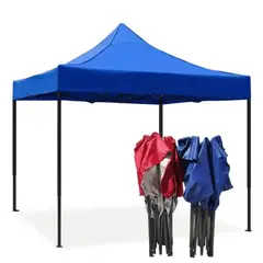 GENERICO - Carpa Para Jardín Y Exterior Con Toldo Plegable De Lona IMPERMIABLE 2x2m