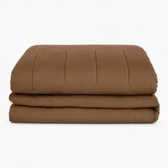 ARLIN TEXTIL - Edredón 150 Hilos Algodón Confort / Marron Arlin