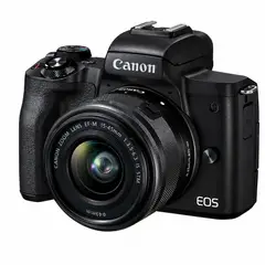 CANON - Cámara Mirrorless EOS M50 Mark II 24.1 MP + Lente EF-M 15-45mm IS STM
