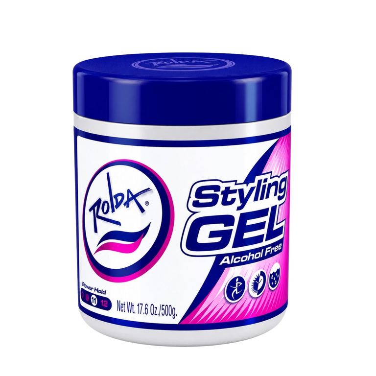 Gel Fijador Fuerte Blanco Sin Alcohol 1000 gr - ROLDA