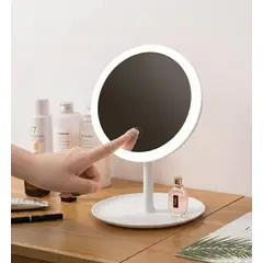 GENERICO - Espejo de Maquillaje Tactil Recargable 3 tonos de luz