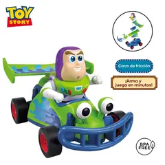 SLUBAN - Carro de Fricción Armable Buzz Lightyear Toy Story - Juguete de Construcción 9 x 8 cm