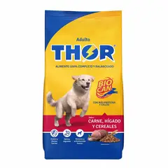 GENERICO - Thor Sabor Carne, Hígado Cereales Todas las Razas Adultos 15kg