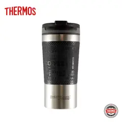 THERMOS - Mug Térmico Barista 360ml Acero Inoxidable Tapa Hermética Negro