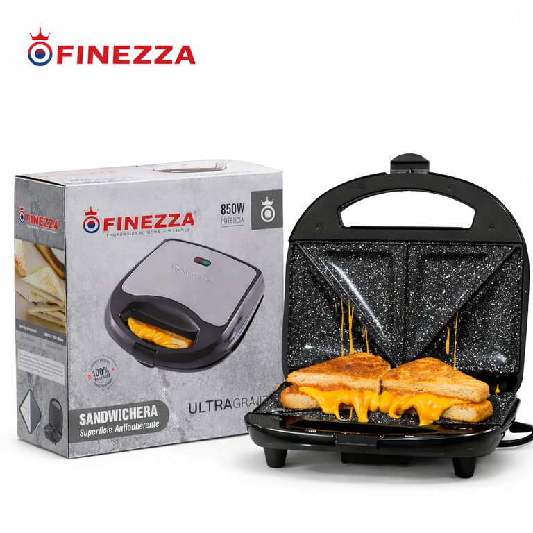 SANDWICHERA WAFLERA ANTIADHERENTE ULTRAGRANITO - 850W