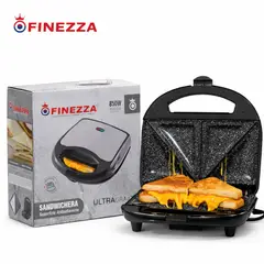 FINEZZA - SANDWICHERA WAFLERA ANTIADHERENTE ULTRAGRANITO - 850W
