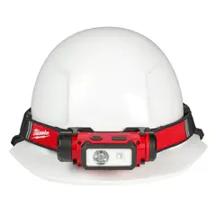 Milwaukee - Linterna Frontal para Casco Recargable USB 600 Lúmenes (2163-21)