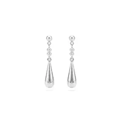 BALIQ - Aretes Gota Drops Plata 925